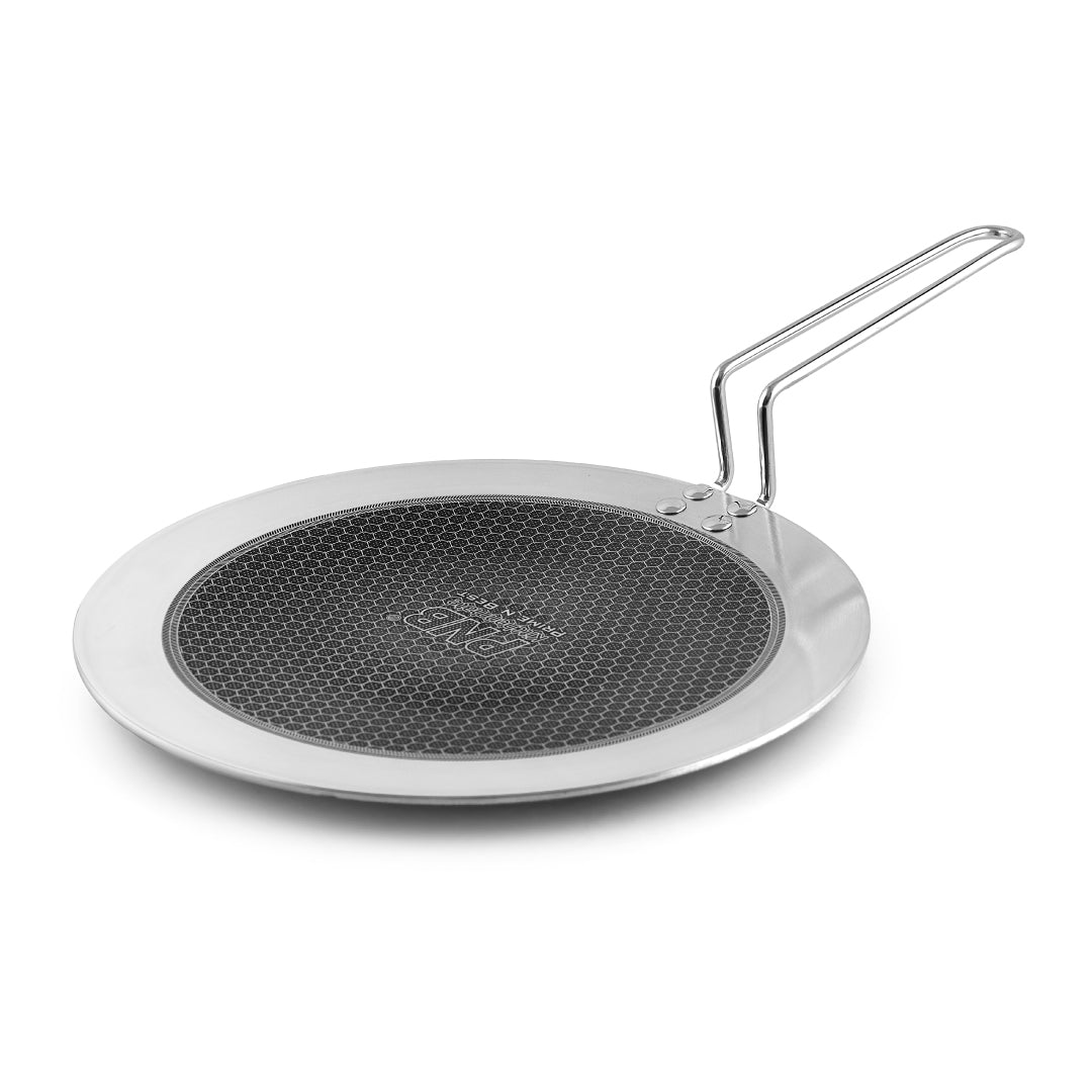 Concave Roti Tawa - Inox No Oily Triply Cookware
