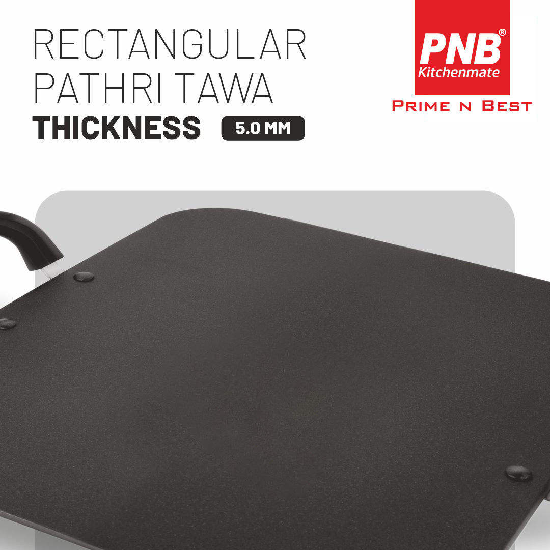 Rectangular Pathri Tawa - No Oily Non-Stick Cookware