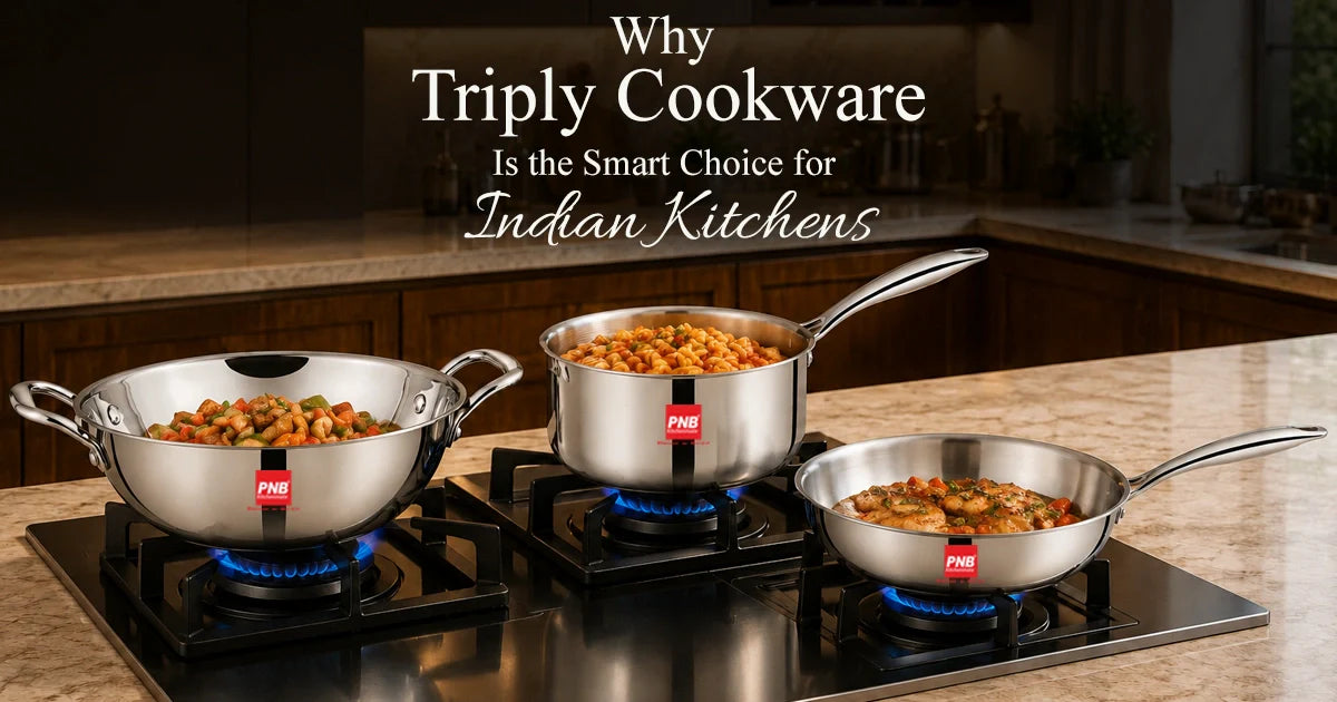 Why Triply Cookware Is the Smart Choice for Indian Kitchens