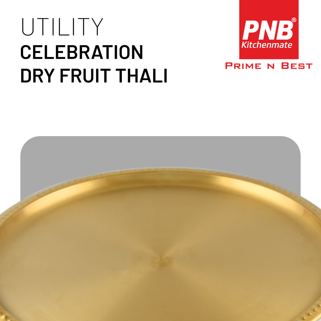 Celebration Dry Fruit Thali - Utility