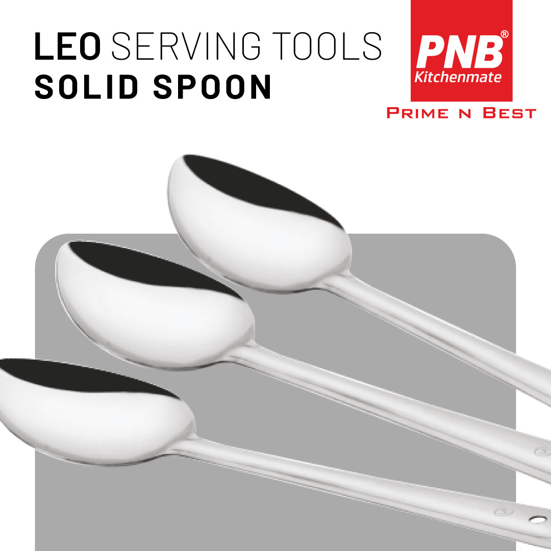 Leo Solid Spoon - Serving Tools