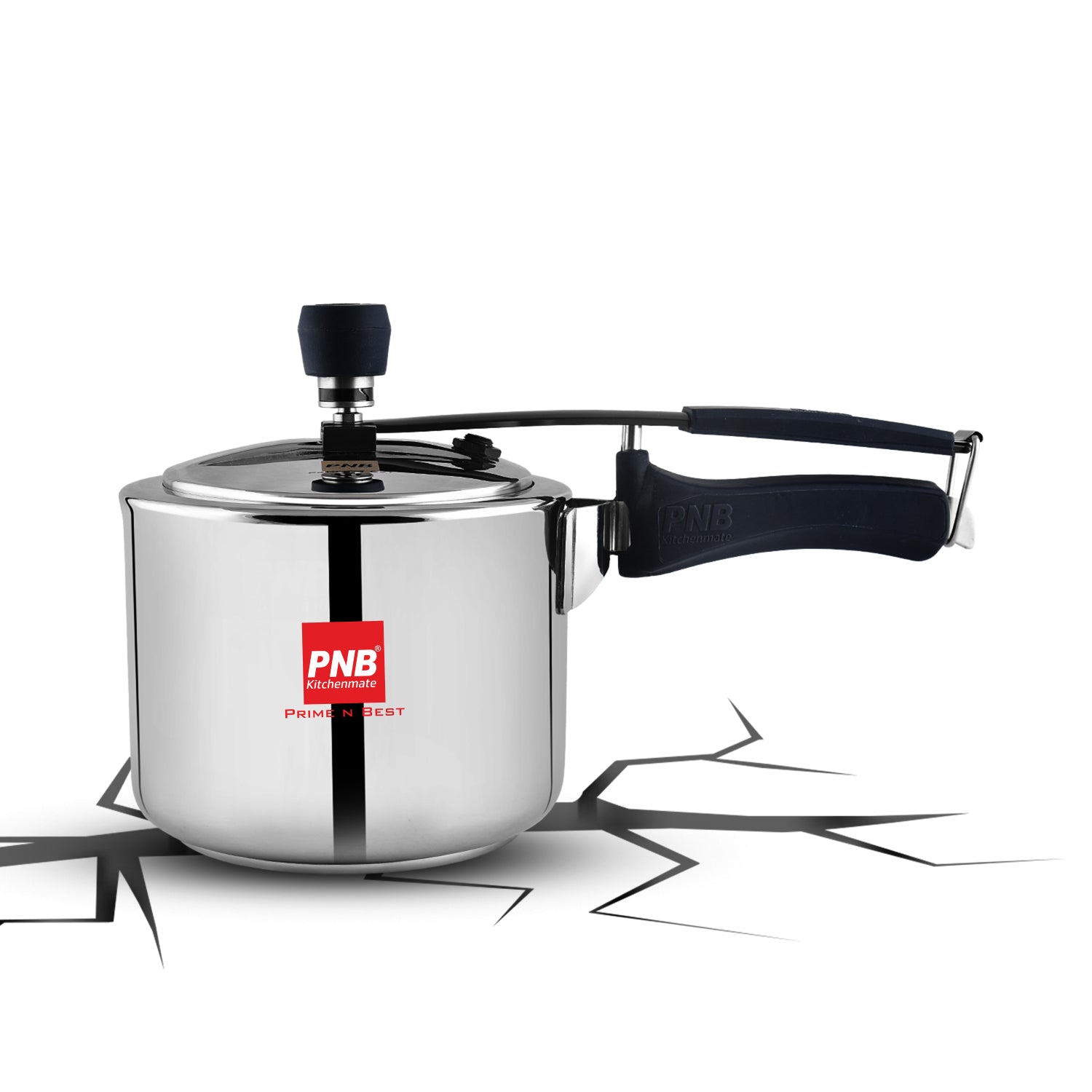 Unbreakable Cookinox Stainless Steel Pressure Cooker with Induction Base