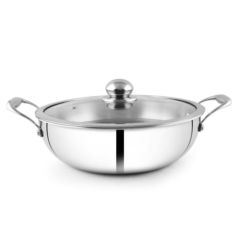 Karahi - Inox No Oily Triply Cookware