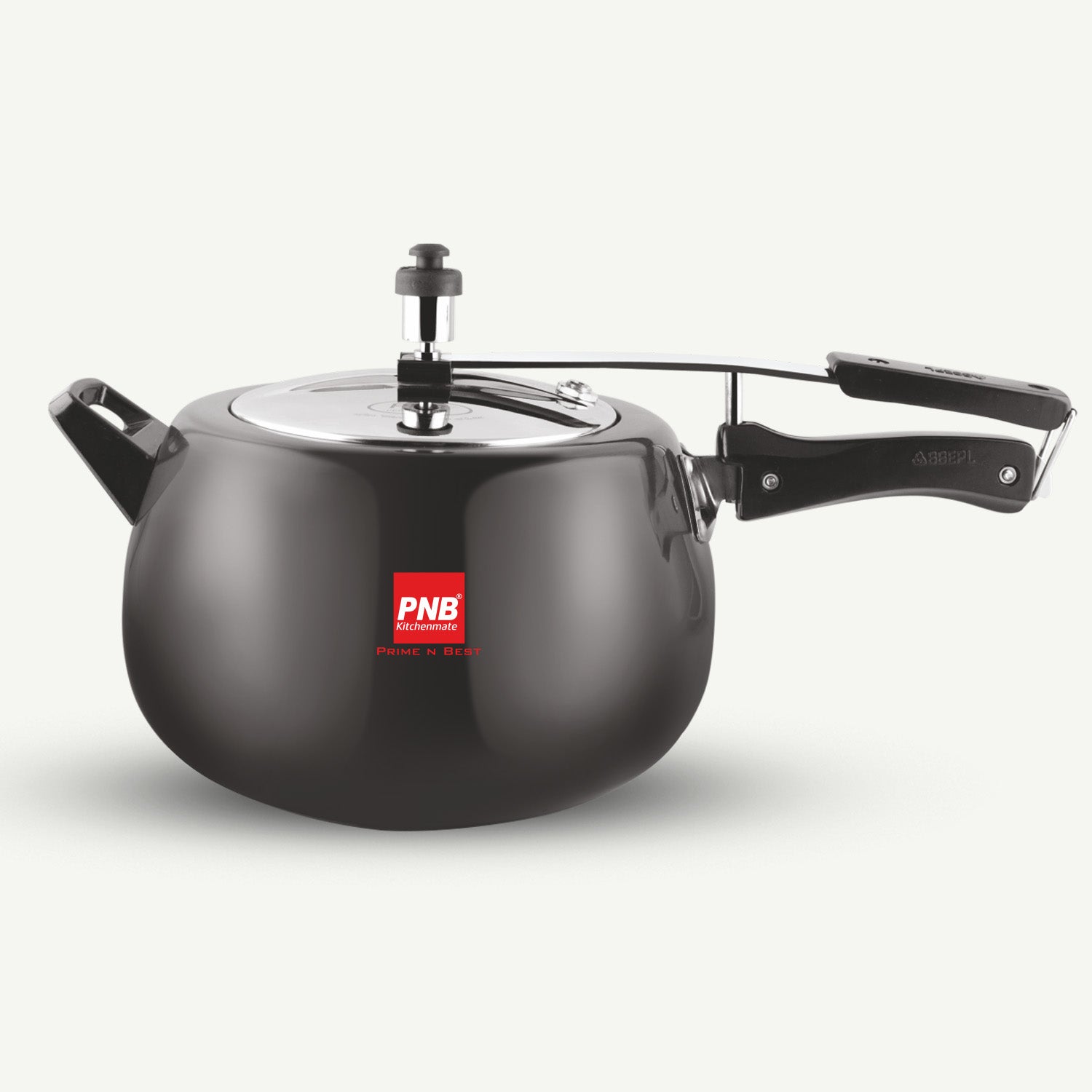 Hard Anodised Pressure Cooker Stainless Steel Inner Lid with Induction Base-Orchid