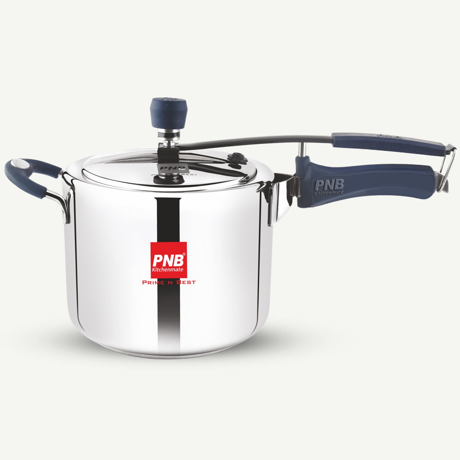 Stainless Steel Inner Lid Pressure Cooker with Induction friendly base and Unbreakable Handle-Cookinox