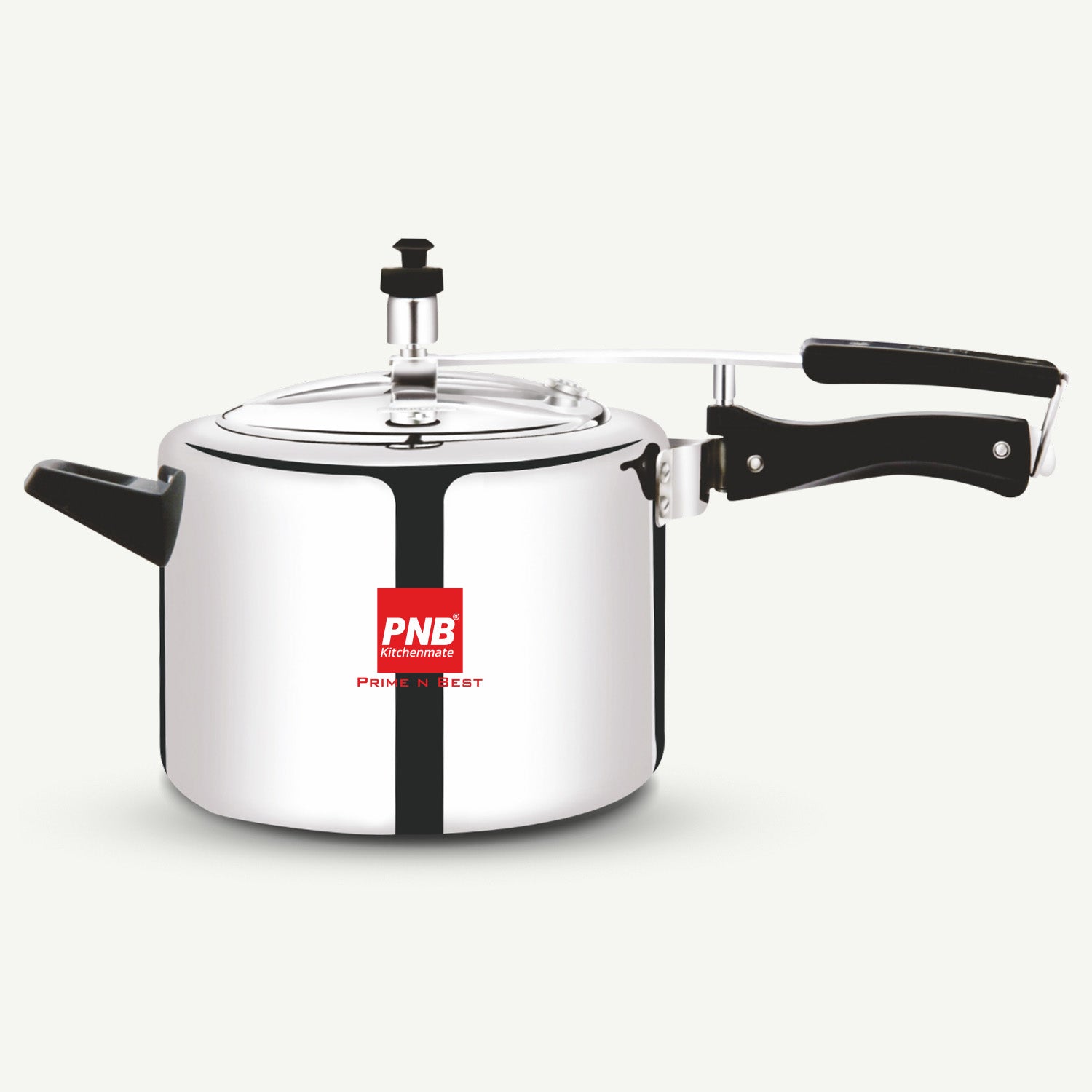 Aluminium Pressure Cooker with Inner Lid, ISI Certified, 3.25mm Thickness - 60 Months Warranty