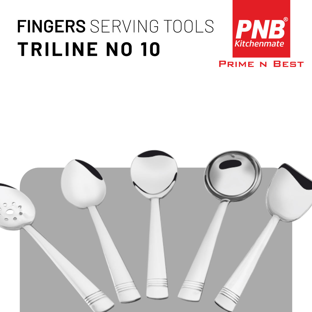 Triline No.10  - Fingers Serving Tools