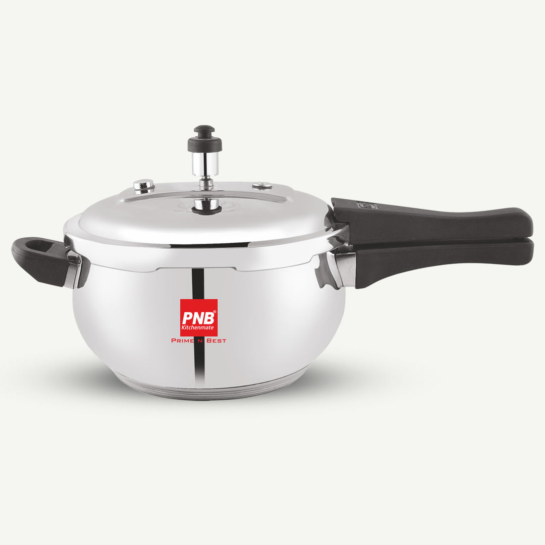 Stainless Steel Outer Lid Pressure Cooker with Induction Friendly Base, 5 Years Warranty-Excel