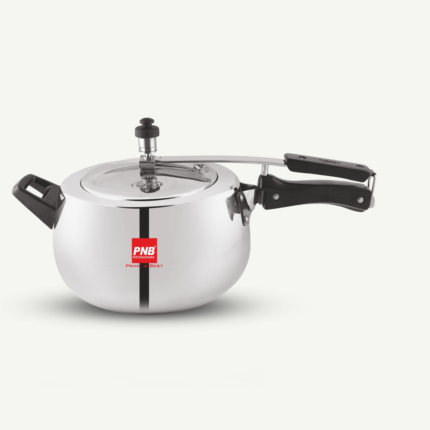 Aluminium Pressure Cooker, Induction Base Pressure Cooker with Inner Lid, Heavy Gauge Cooker with ISI Certification, 4mm Thickness