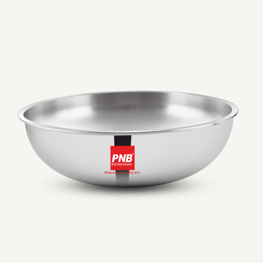 Triply Stainless Steel Cook and Serve Tasla/Tasra, Consumes Less Oil, Healthy Cooking, Even Heat Distribution - Induction and Gas Stove Ready