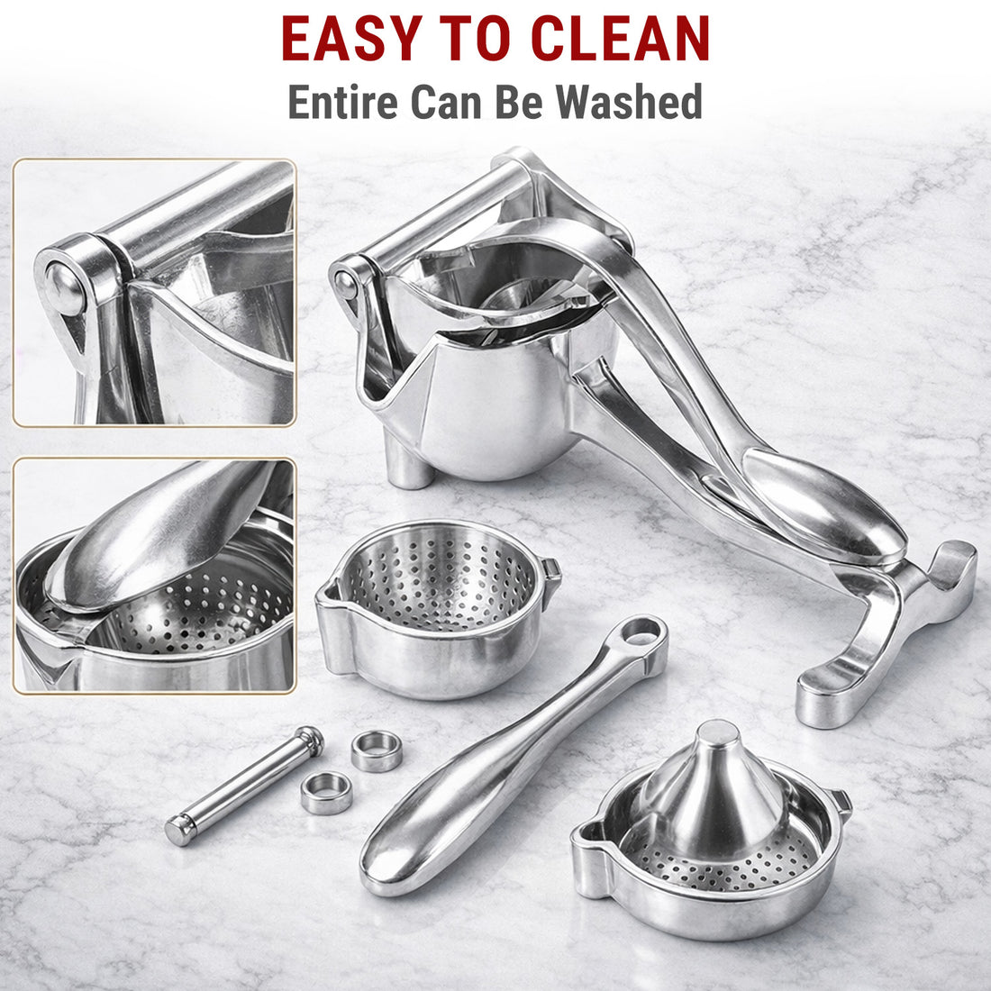 Mini Manual Hand Press Juicer - Utility Products