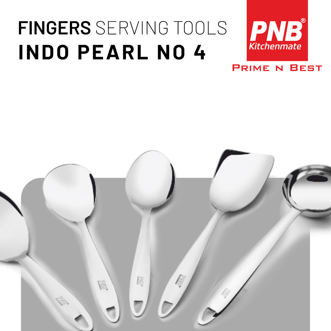 Indo Pearl No.4  - Fingers Serving Tools
