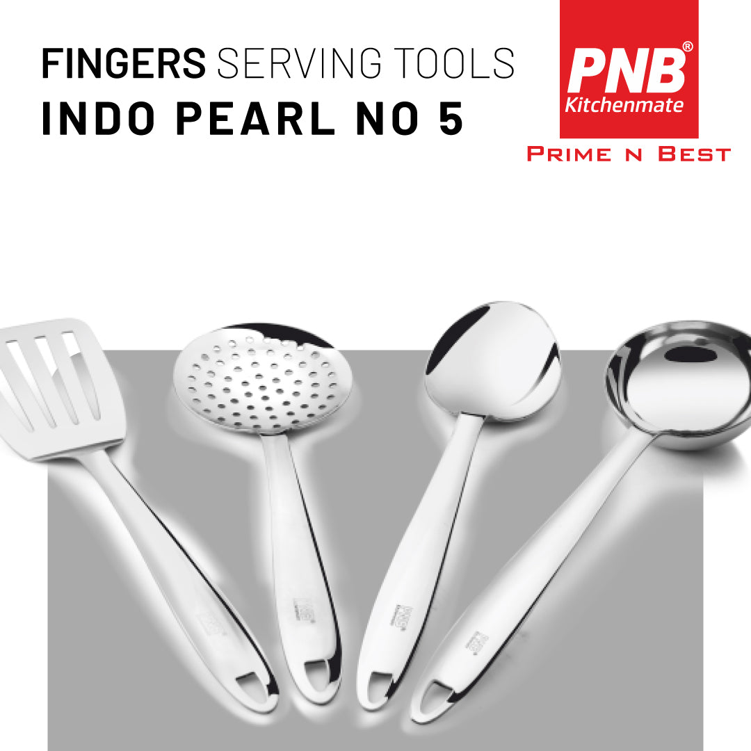 Indo Pearl No.5  - Fingers Serving Tools