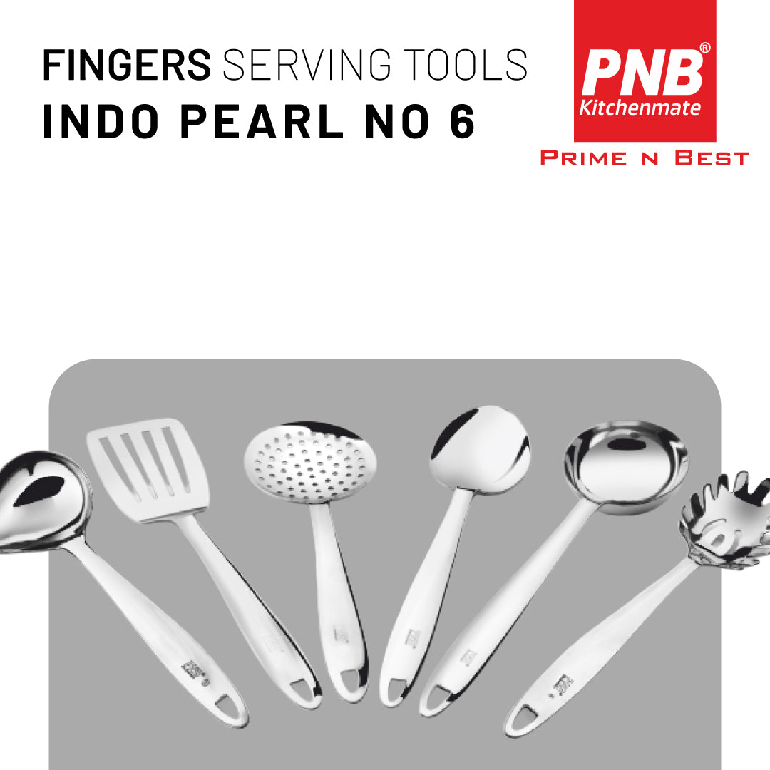 Indo Pearl No.6  - Fingers Serving Tools