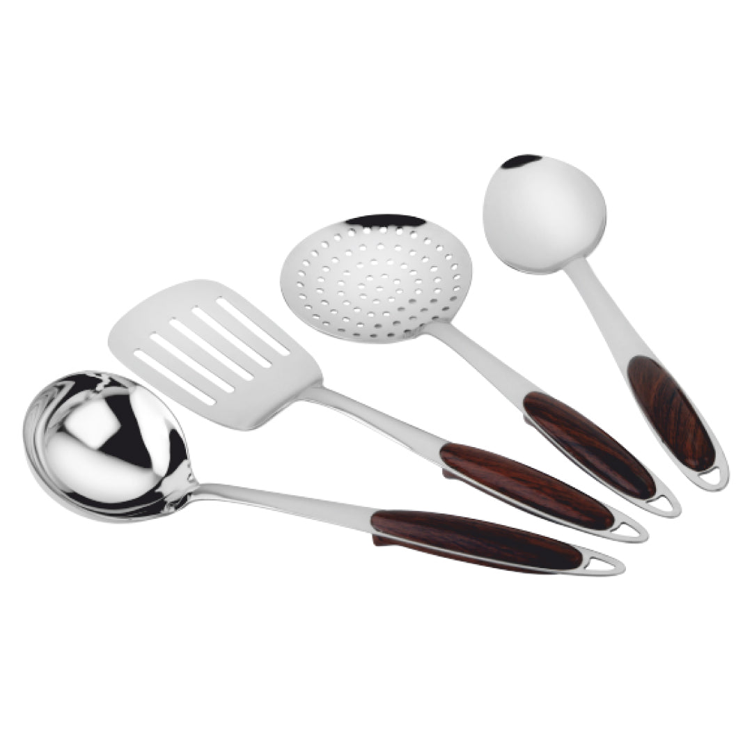 Woody Handle Pearl No.13  - Fingers Serving Tools