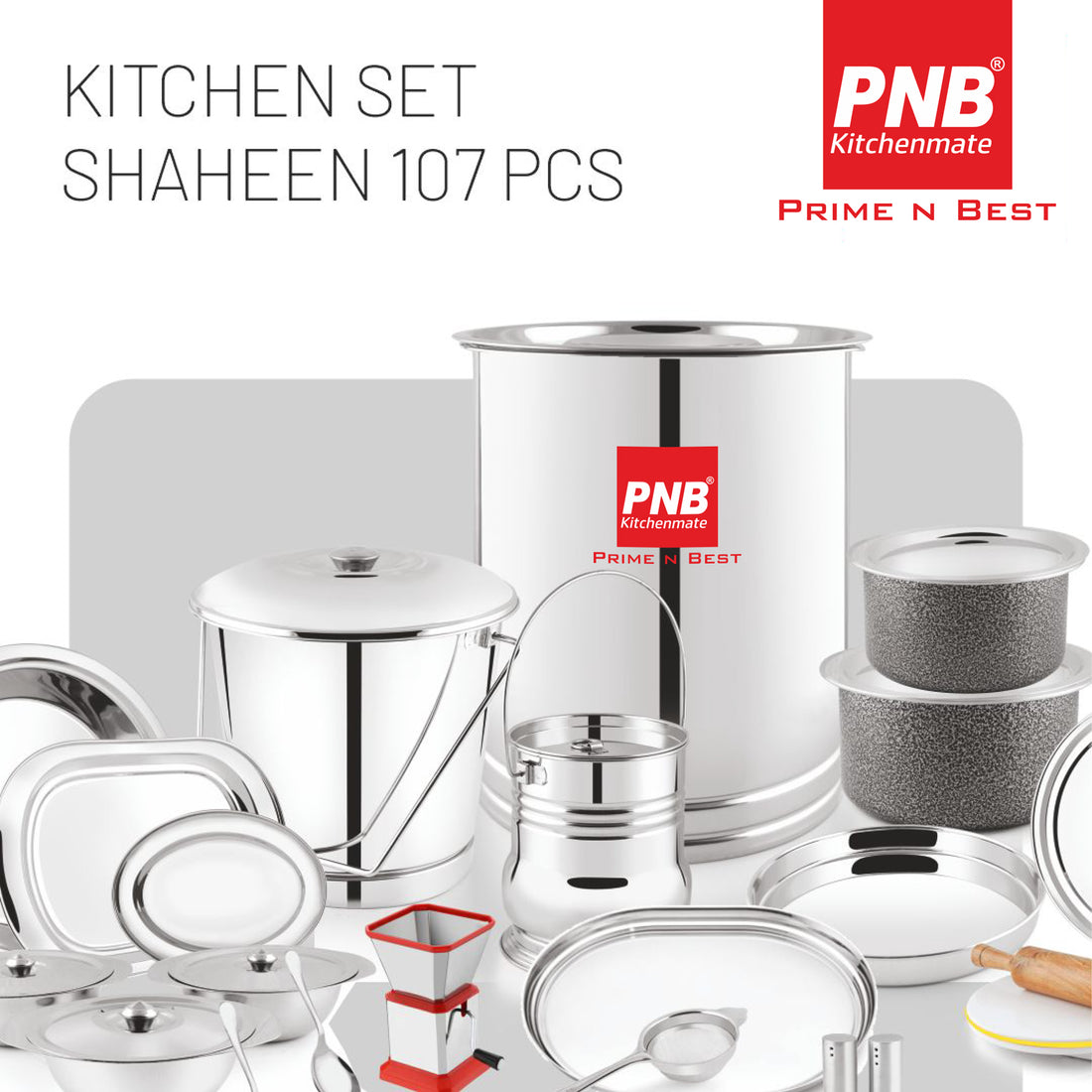 Kitchen Set Shaheen 107 Pcs