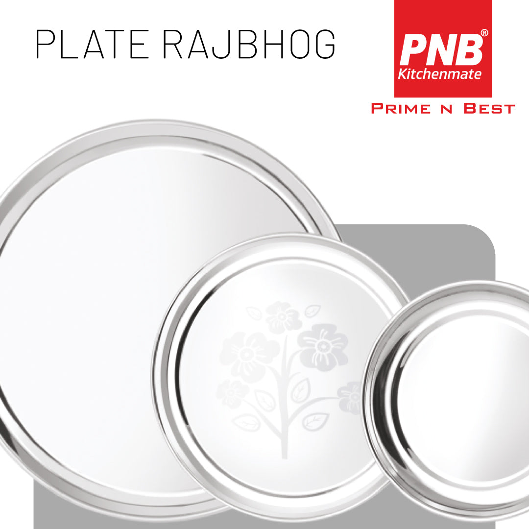 Plate Rajbhog - Plate, Thali, Khomcha & Parat