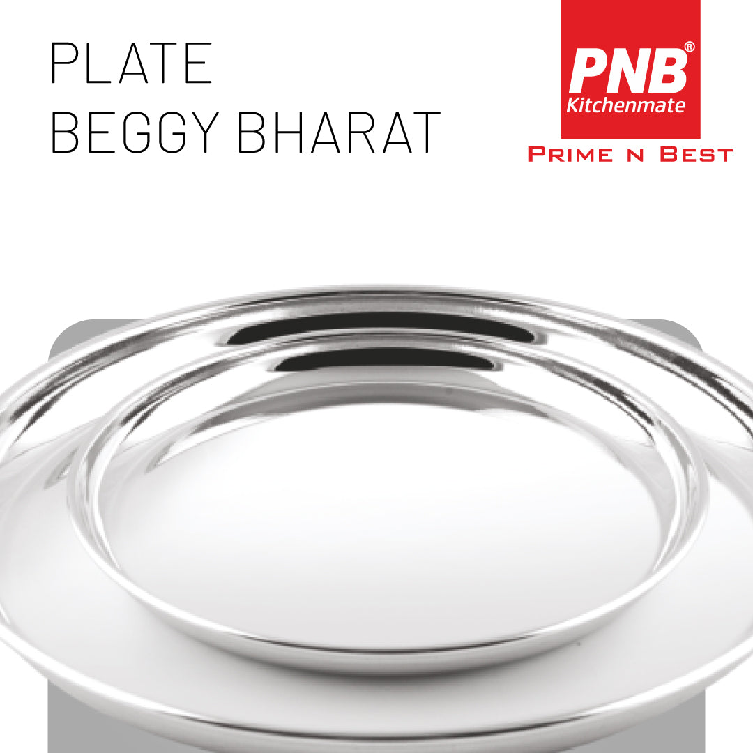Plate Beggy Bharat - Plate, Thali, Khomcha & Parat