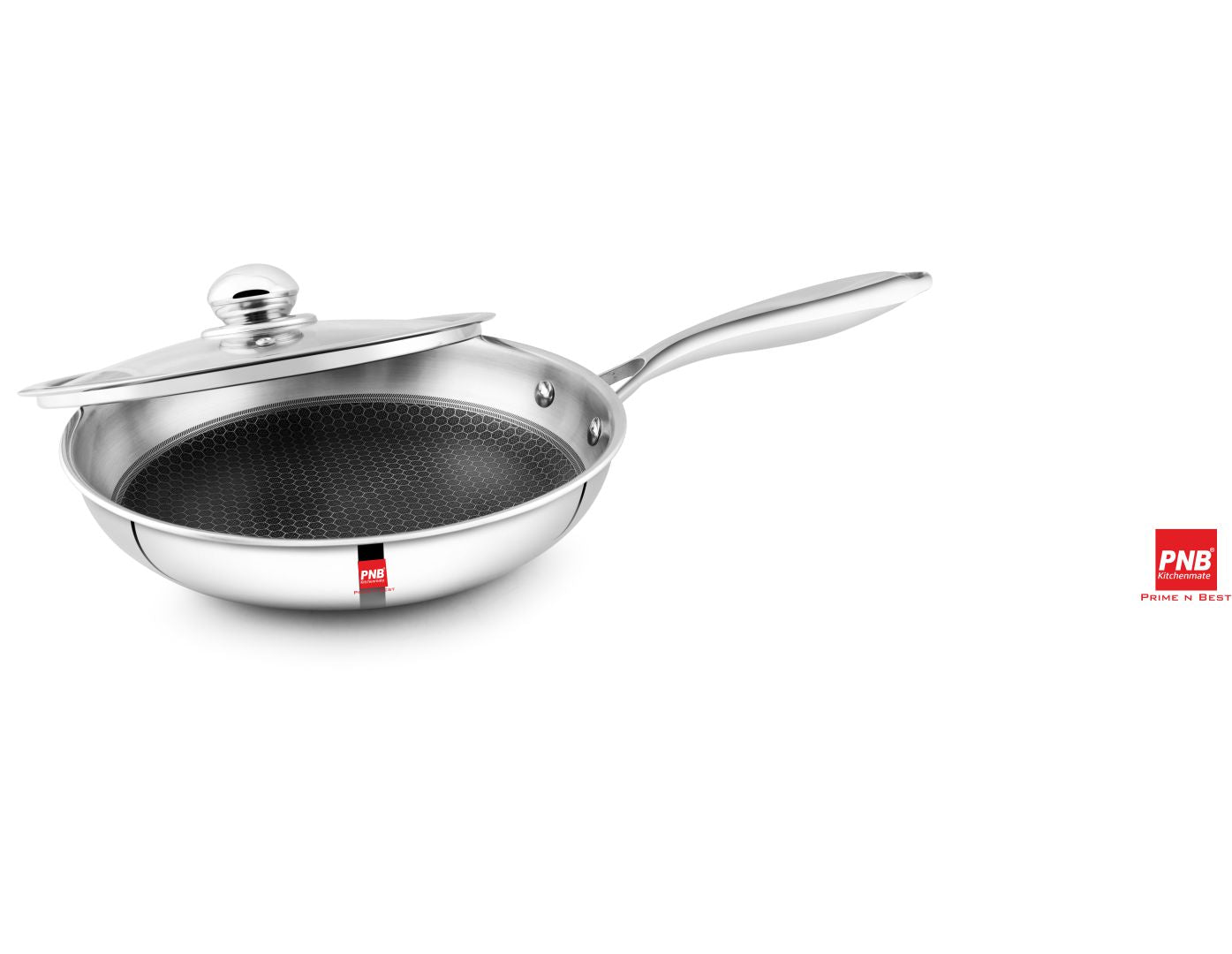 Curve Frypan - Inox No Oily Triply Cookware