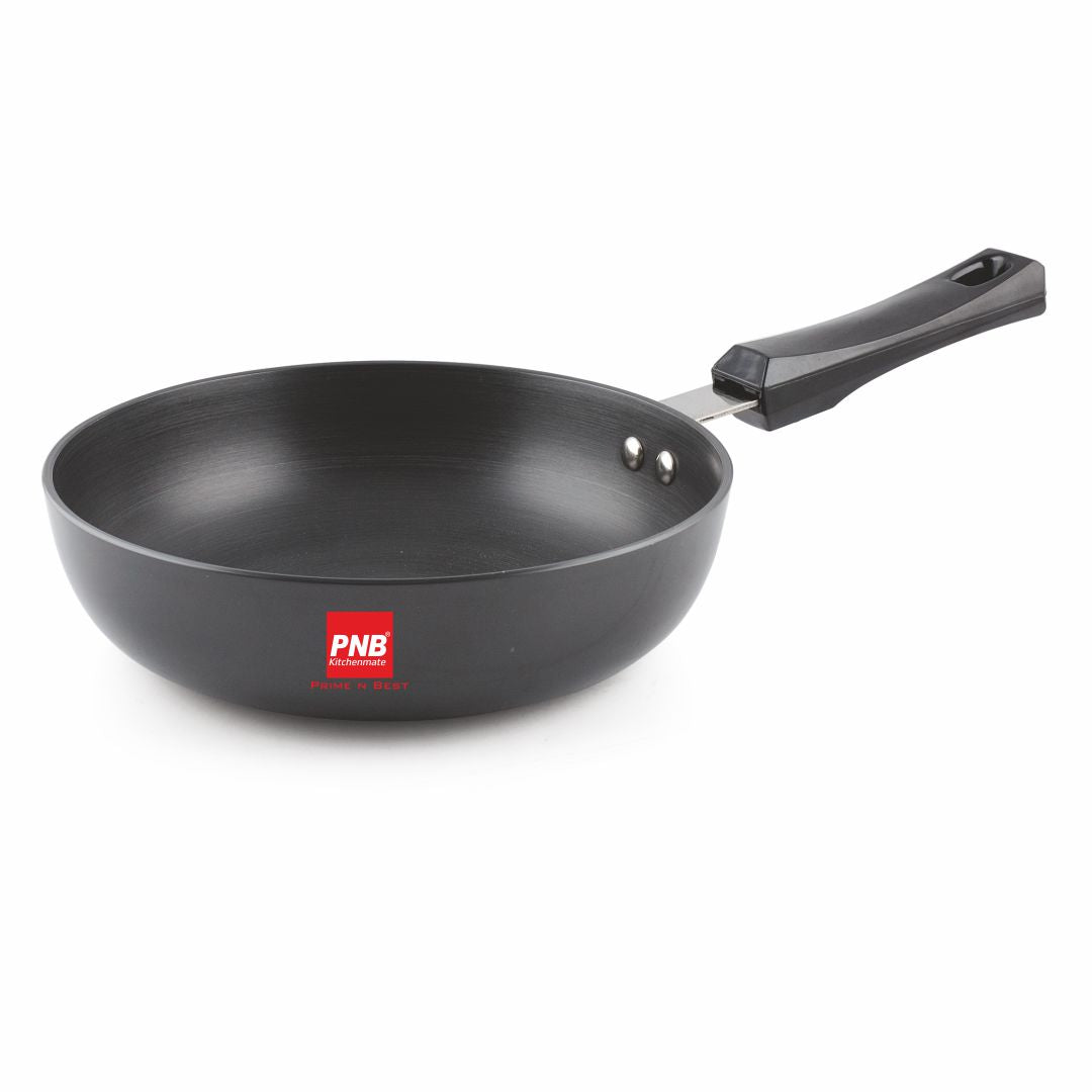 Deep Frypan - Solitaire Hard Anodised Cookware