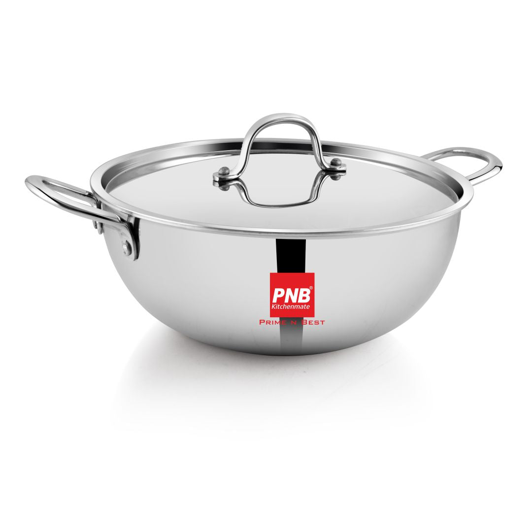 Extra Deep Karahi - Triply Cookware