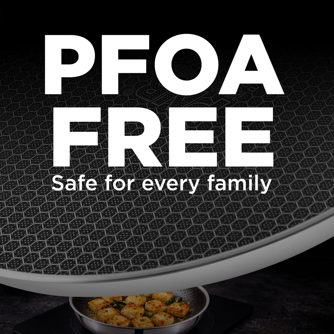 Curve Frypan - Inox No Oily Triply Cookware