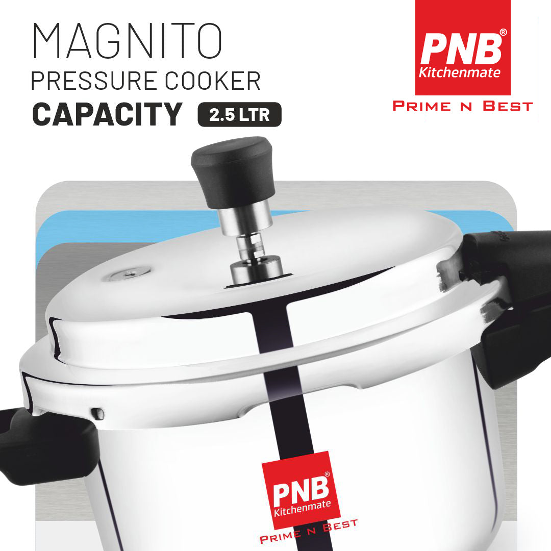 Magnito - Triply Pressure Cooker with Induction Base