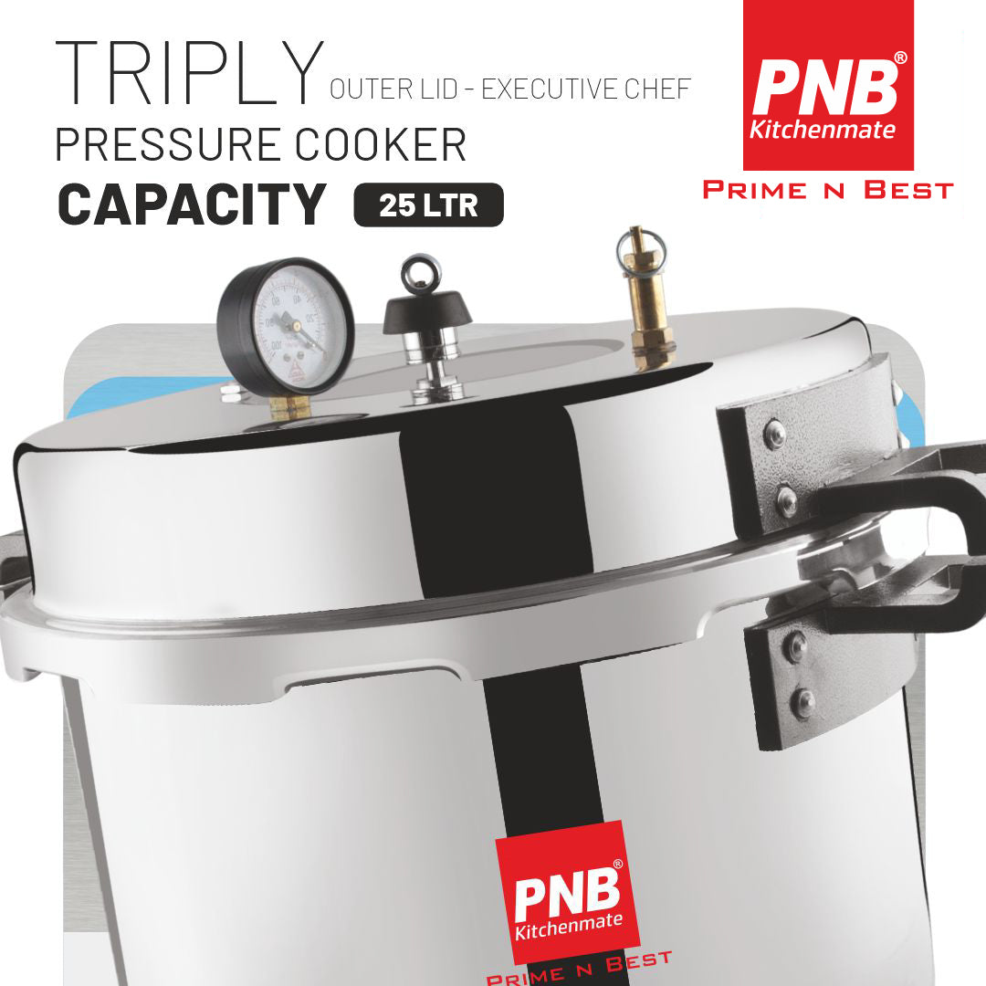 Triply Outer Lid - Stainless Steel Pressure Cooker