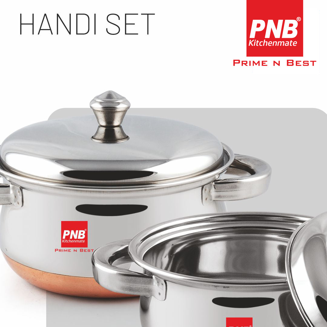 Handi Set - Copper Base Cookware