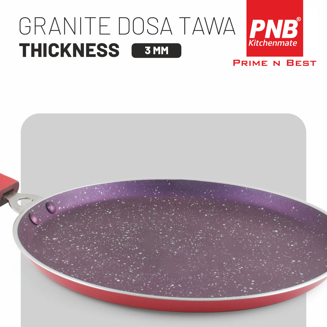 Granite Dosa Tawa - No Oily Non-Stick Cookware