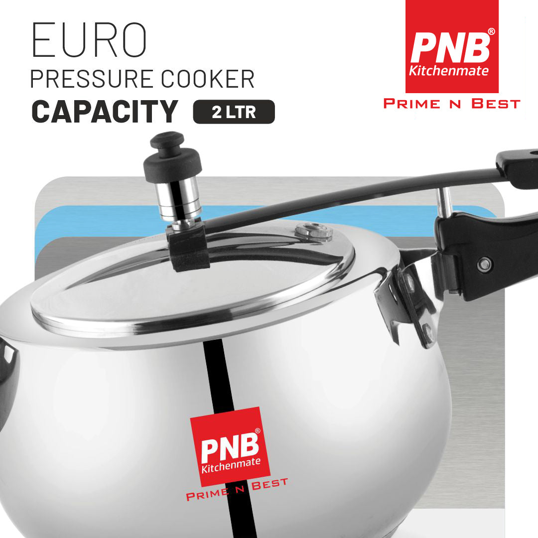Euro - Triply Pressure Cooker with Induction Base