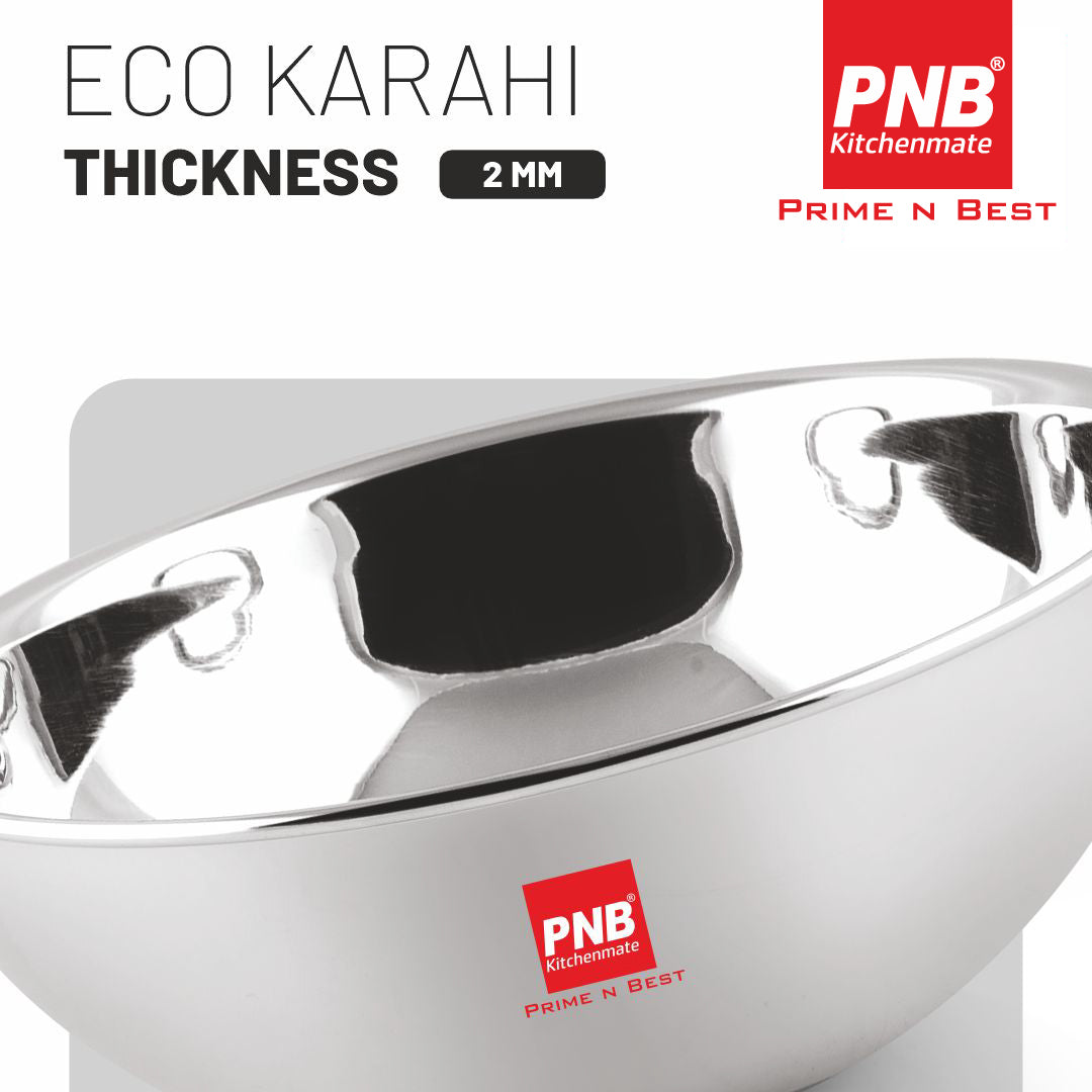 Eco Karahi - Plain & Copper Base Cookware