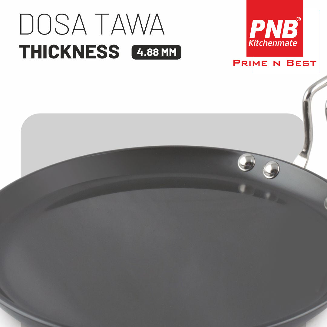 Dosa Tawa - Solitaire Hard Anodised Cookware