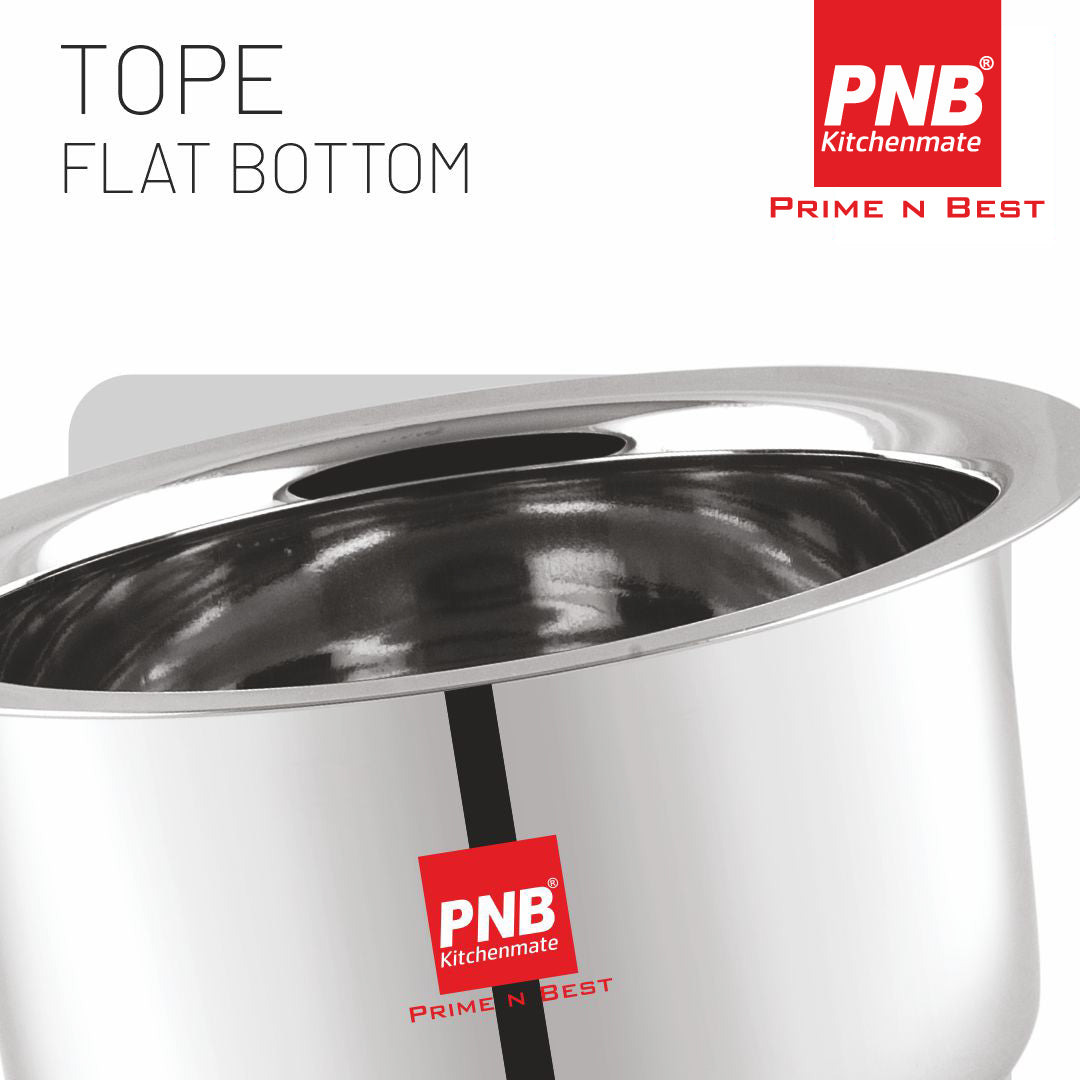 Tope Flat Bottom - Plain Base Cookware
