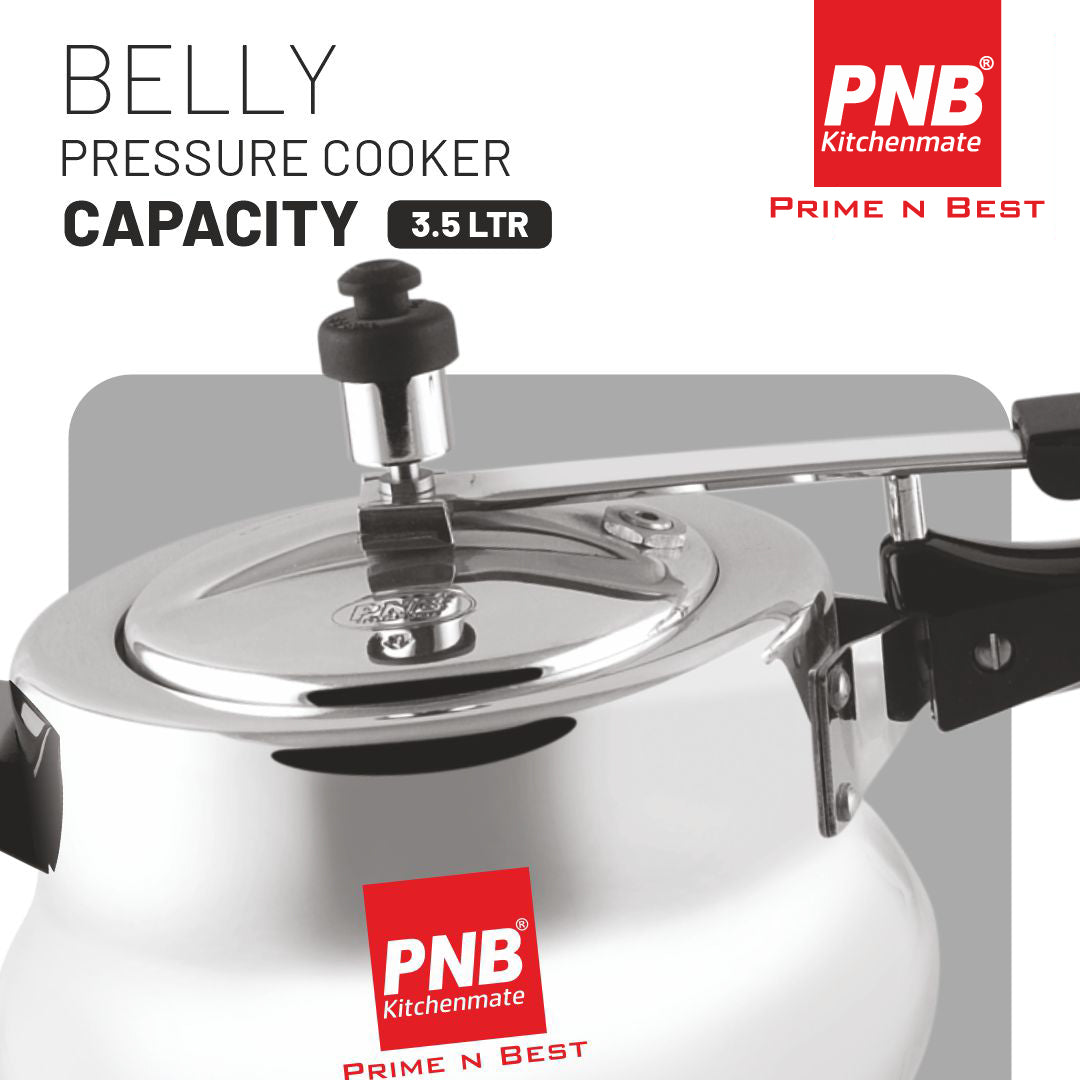 Belly - Aluminium Pressure Cooker