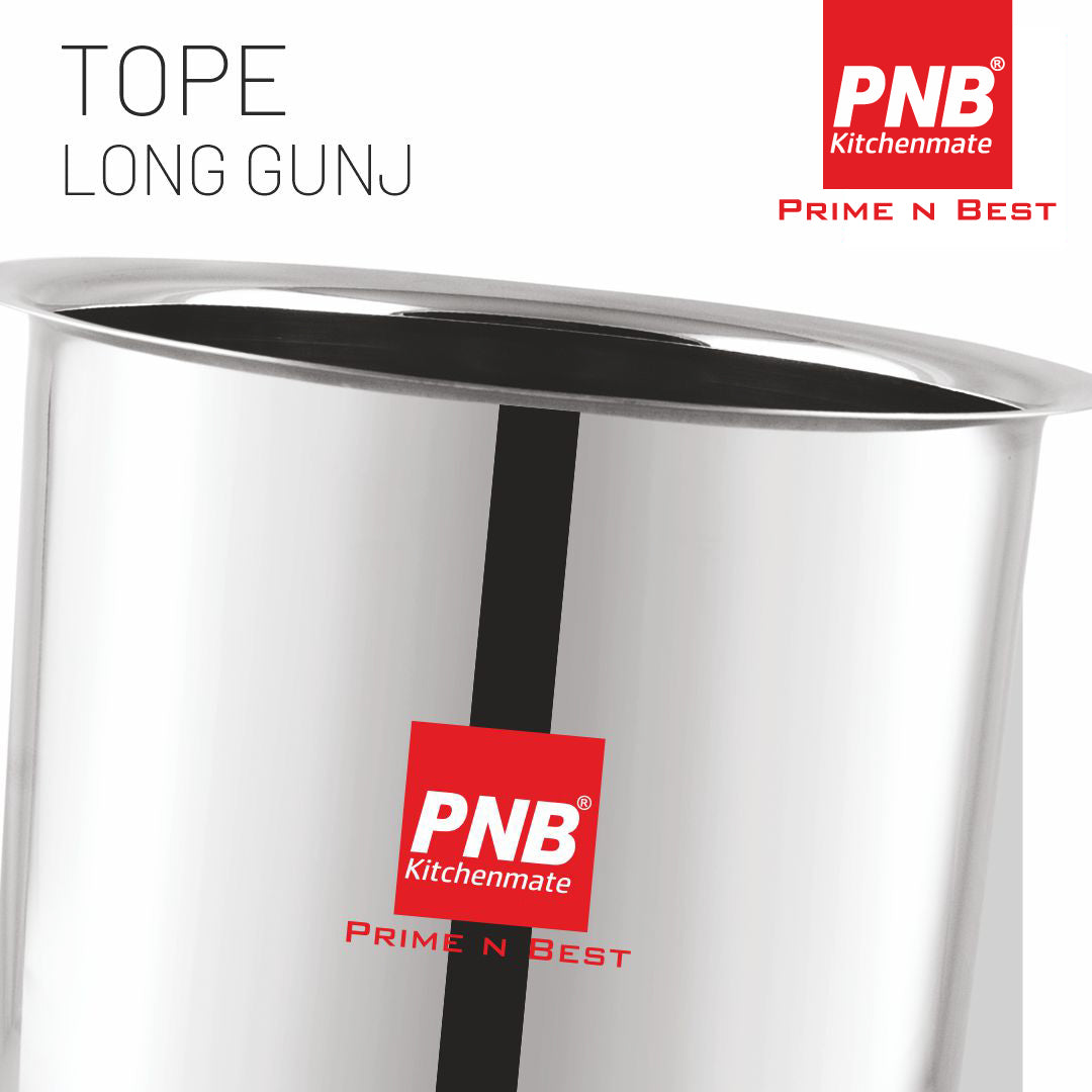 Tope Long Gunj - Plain Base Cookware