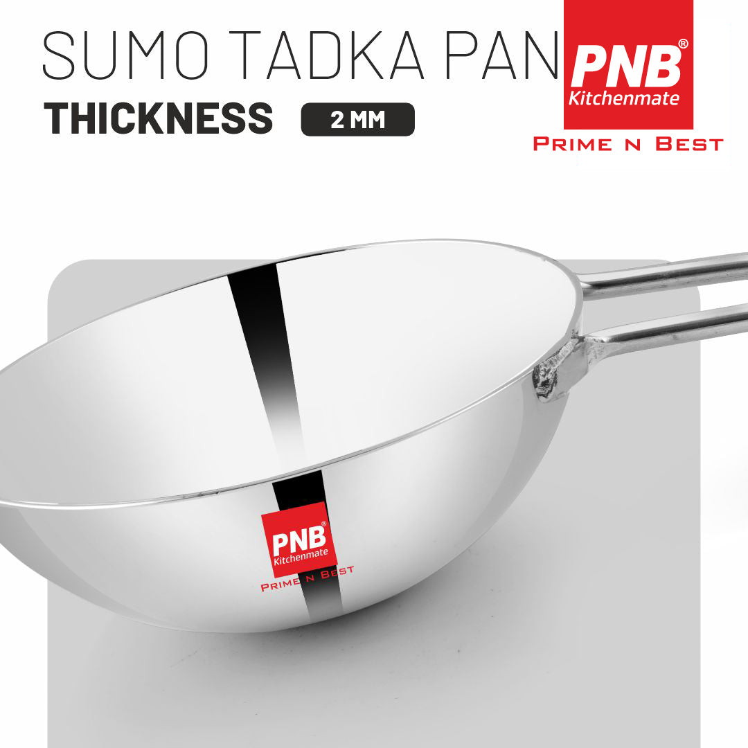 Sumo Tadka Pan - Plain Base Cookware