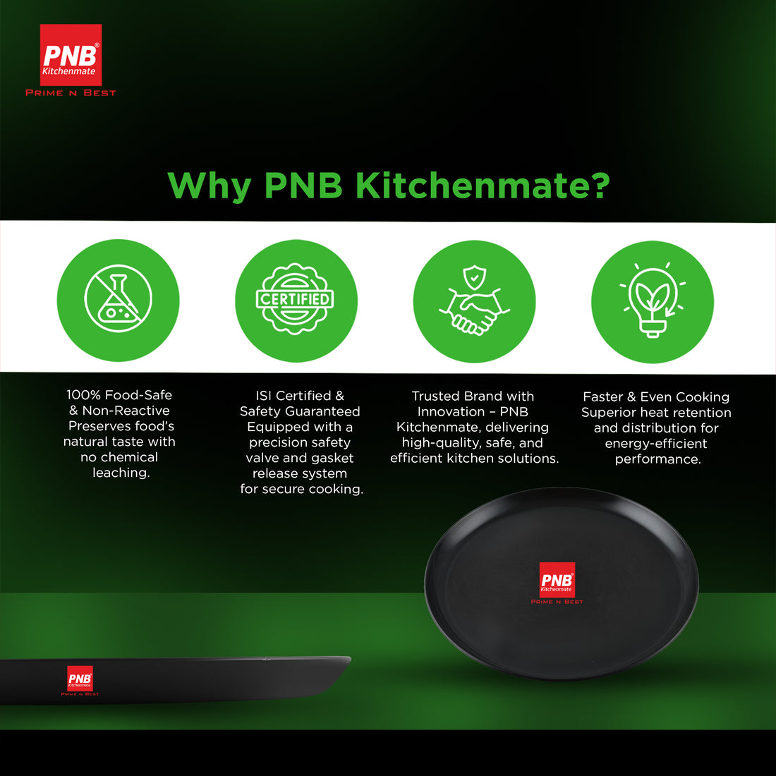 Microwave Tray - Solitaire Hard Anodised Cookware