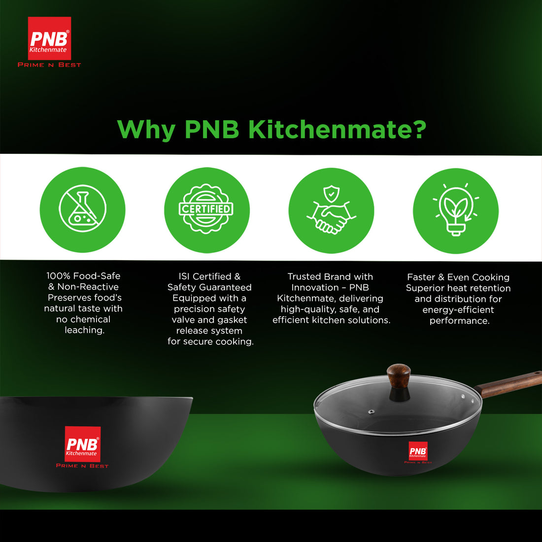 Smart Wok - Solitaire Hard Anodised Cookware