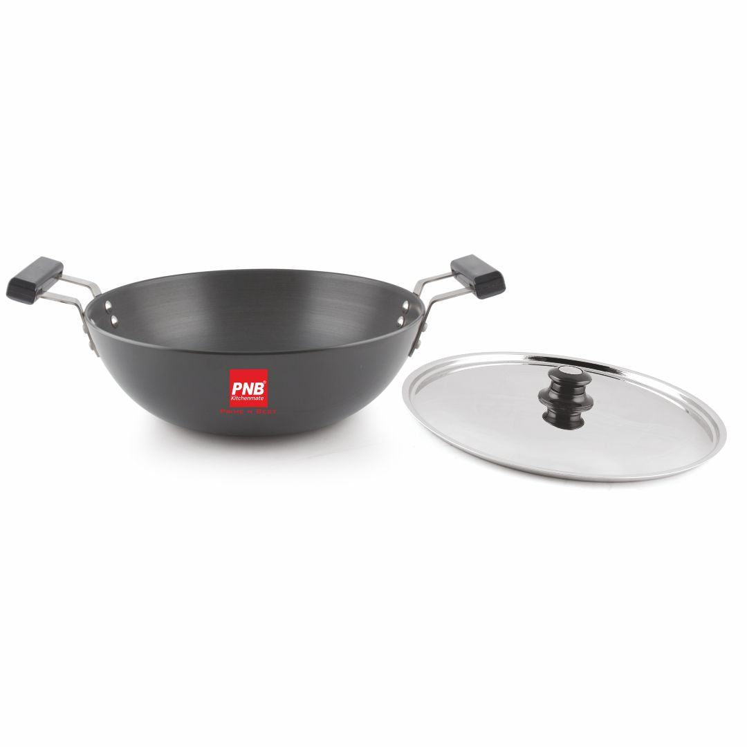 Smart Karahi - Solitaire Hard Anodised Cookware