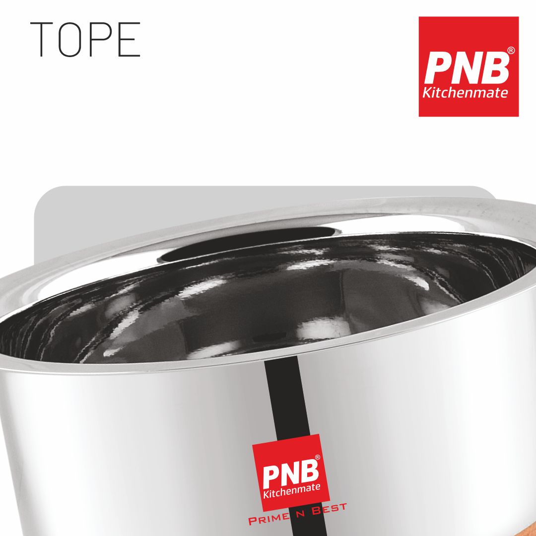 Tope - Plain & Copper Base Cookware