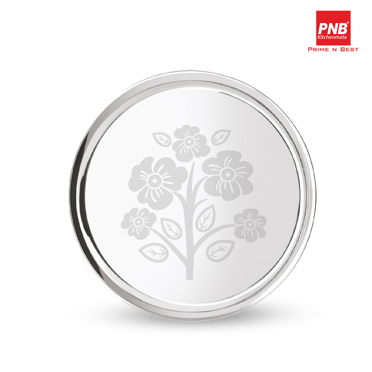 Premium Stainless Steel Rajbhog & Rajbhog Signature 8 to 13 Inch Plate / Thali with Heavy Gauge Construction