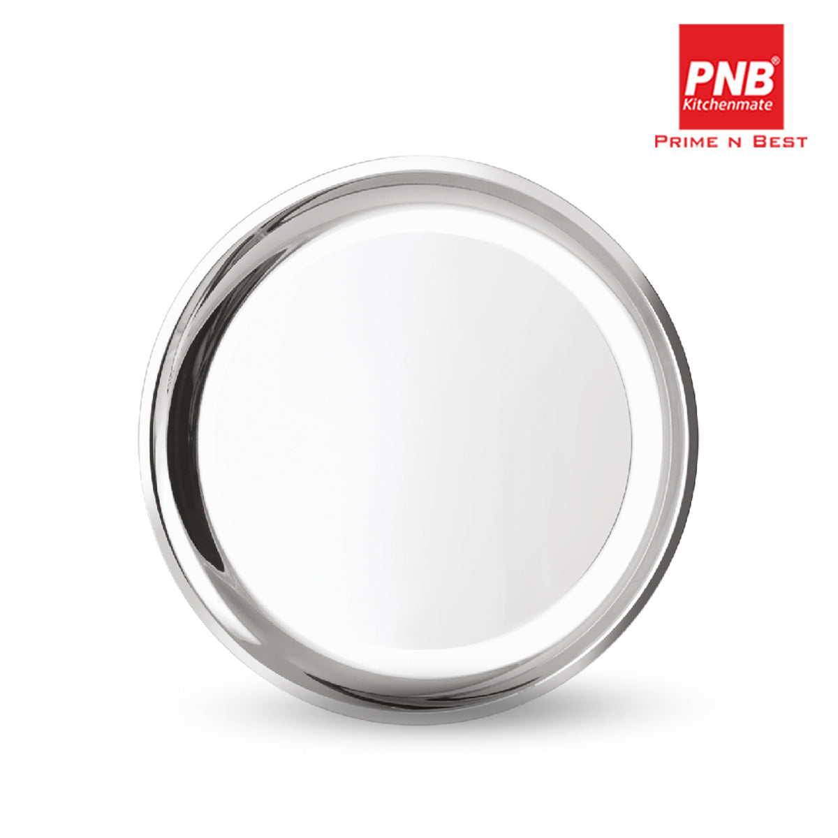 Premium Stainless Steel Bharat 9, 11 & 12 Inch Plate / Thali with Heavy Gauge Construction