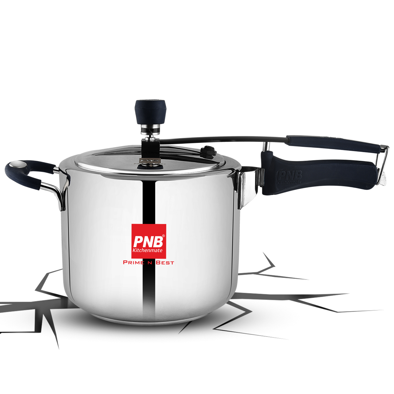 Unbreakable Cookinox Stainless Steel Pressure Cooker with Induction Base