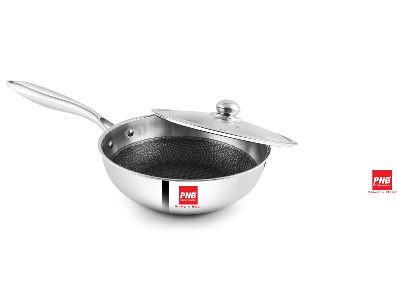 Wok - Inox No Oily Triply Cookware