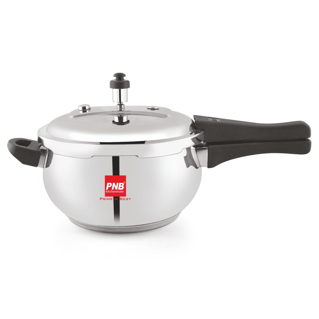 Excel - Stainless Steel Pressure Cooker with Induction Base