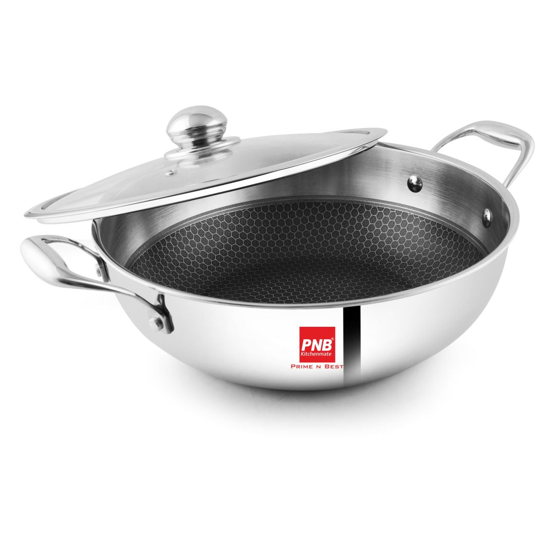 Karahi - Inox No Oily Triply Cookware