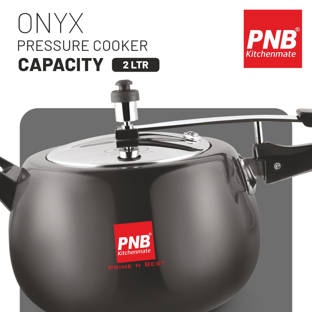 Onyx - Hard Anodised Pressure Cooker