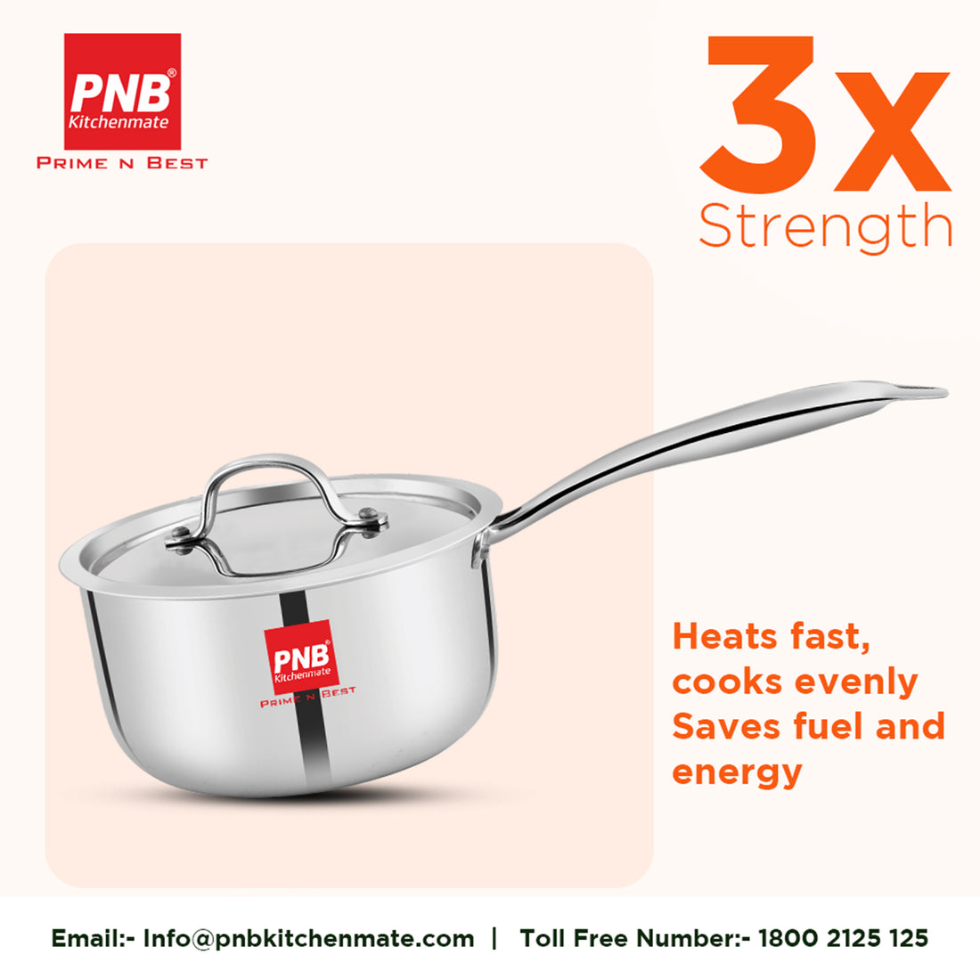 Saucepan - Triply Cookware