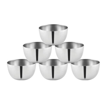 Stainless Steel Apple Bowl (Thickness: 0.8 mm)